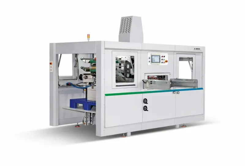 Macchina per stampa a caldo e fustellatura